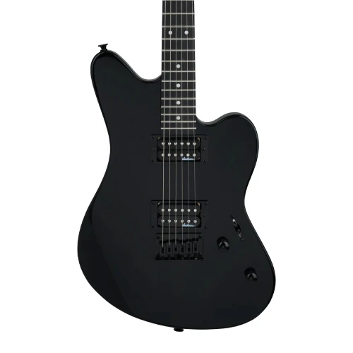 Jackson JS22 HT Surfcaster Amaranth Klavye Gloss Black Elektro Gitar 3