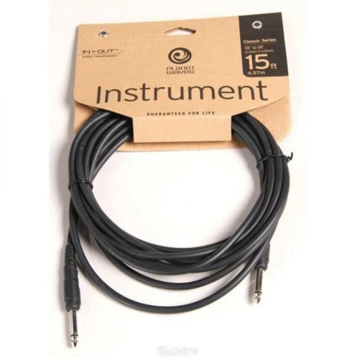Planet Waves PW-CGT-15 4.5 Metre Enstrüman Kablosu (4,57 mt) 1