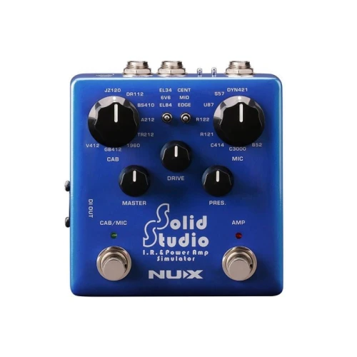 Nux Solid Studio IR ve Power Amfi Simulatorü 1