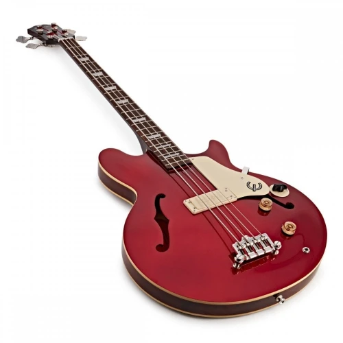 Epiphone Jack Casady 4 Telli Bas Gitar (Sparkling Burgundy) 3