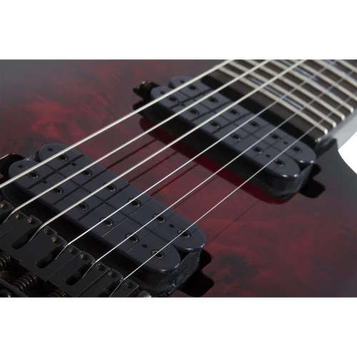 Schecter Omen Elite-6 Elektro Gitar (Black Cherry Burst) 3