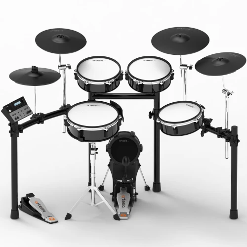 Artesia Legacy A250-BMS Black Metallic Stripe Dijital Davul Seti 1