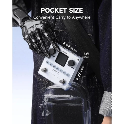 Donner Pocket X Multi Efekt Pedalı 4