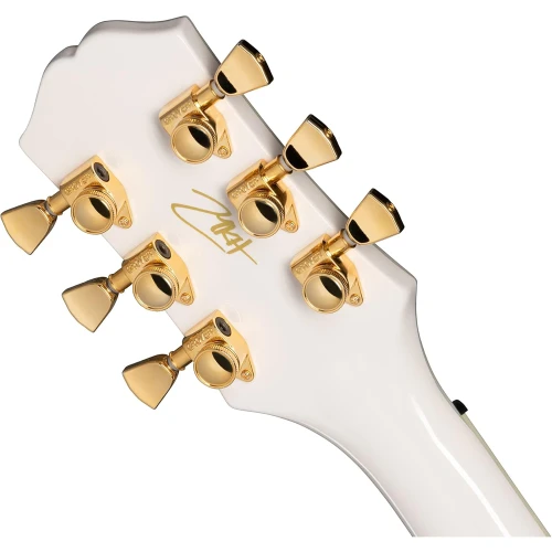 Epiphone Matt Heafy Les Paul Custom Origins Elektro Gitar (Bone White) 7