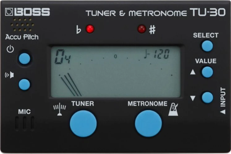 BOSS TU-30 Akort Cihazı ve Metronom 1