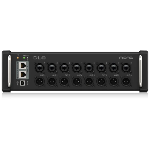 Midas DL8 PoE-Aktif 8 Giriş, 8 Çıkış Stage Box 1