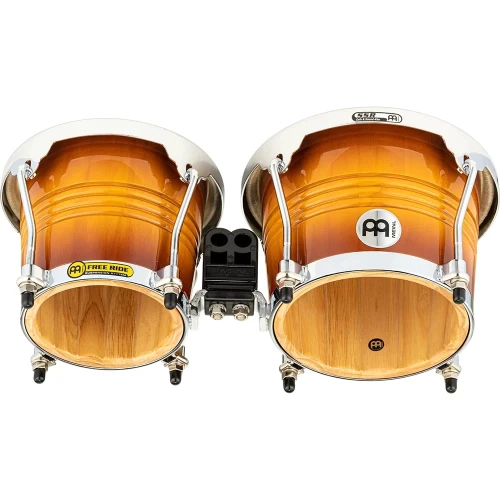 Meinl FWB200GAB 6 3/4"+ 8" Bongoset (Gold Amber, Sunburst Free Ride) 4