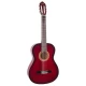 Valencia Vc102trds Klasik Gitar 1/2 Kırmızı Sunburst Sap Çelikli 2