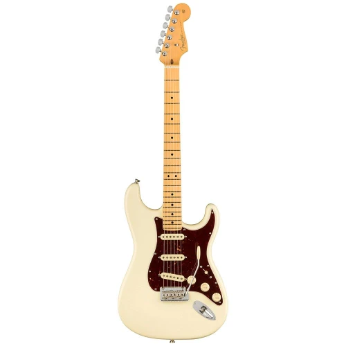Fender American Professional II Stratocaster Akçaağaç Klavye Olympic White Elektro Gitar 1