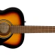 Fender DE FA-135 Concert Sunburst Akustik Gitar 2