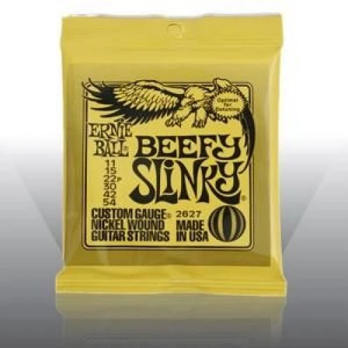 Ernie Ball P02627 Beefy Slinky Nickel 11-54 Elektro Gitar Teli 1