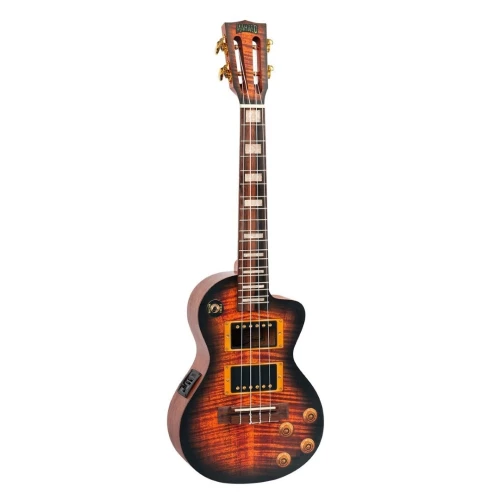 Mahalo MA3EG Artist Elite Series Tenor Elektro Ukulele (Les Paul-Style) 3