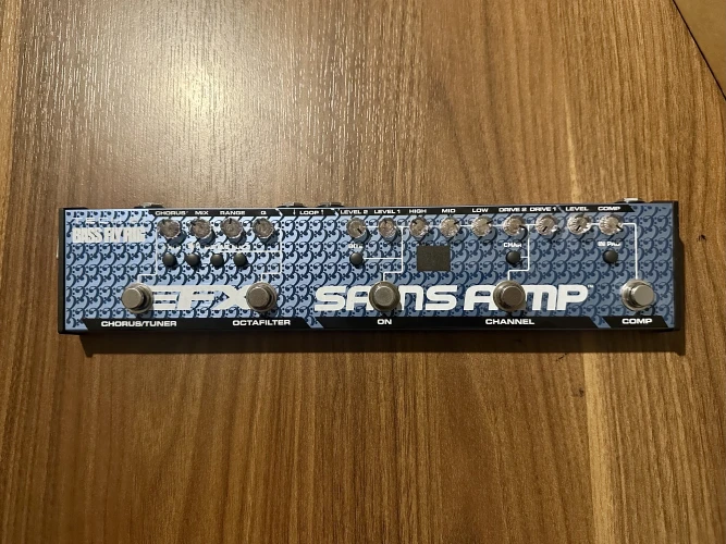 Tech 21 SansAmp Bass Fly Rig V2 (Sıfırdan farksız) 1