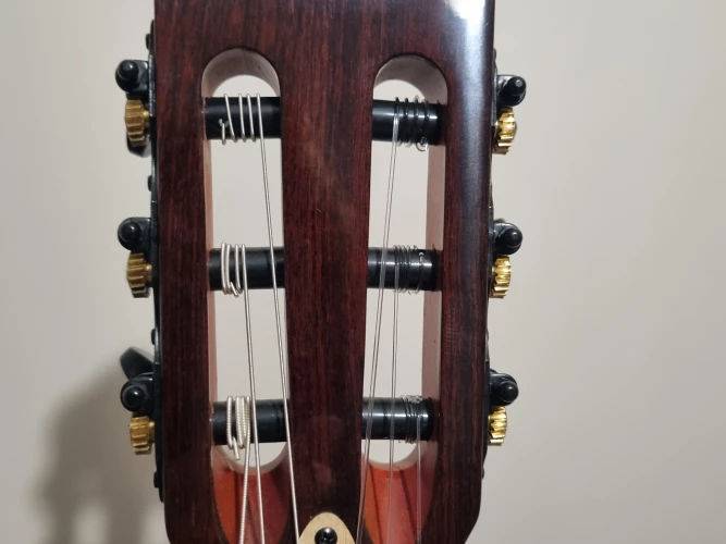 Ortega TourPlayer Deluxe RTPDLX- FMA Elektro Klasik Gitar (Blue Burst) 4