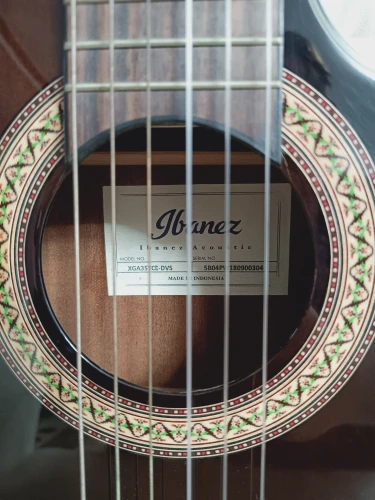 Ibanez GA35TCE-DVS (Dark Violin Sunburst) Elektro Klasik 8