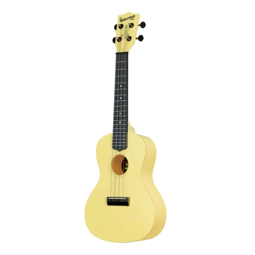 Kala Waterman Recycled Concert Ukulele (Starlight Yellow - Glow In The Dark) 3