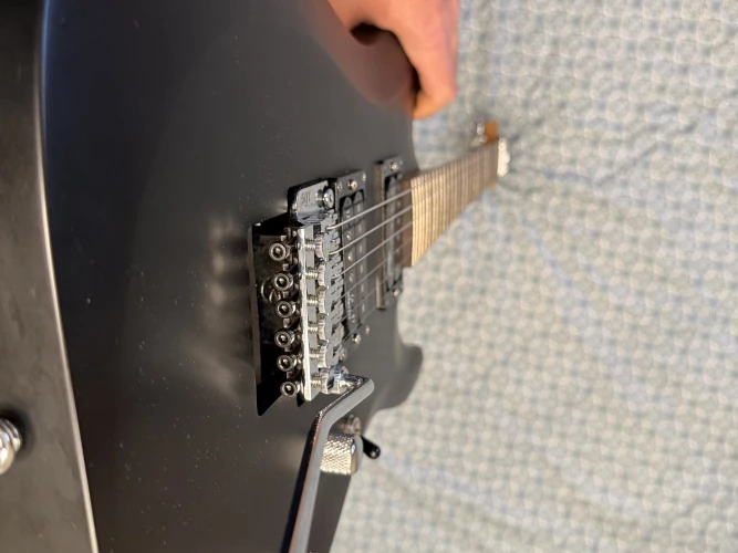 Schecter C-6 FR Deluxe Elektro Gitar (Mat Siyah) ( OLR OL-26043 ) 1