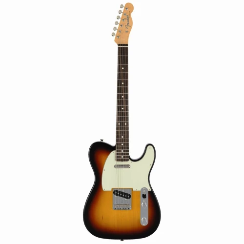 Fender Made in Japan Traditional 60s Telecaster Gülağacı Klavye 3 Ton Sunburst w/Bag Elektro Gitar 1