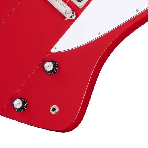 Epiphone 1963 Firebird I Reissue Elektro Gitar (Cardinal Red) 5