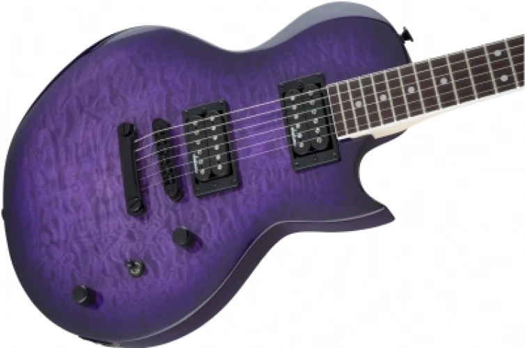 Jackson JS Monarkh SC JS22Q Amaranth Klavye Transparent Purple Burst Elektro Gitar 5