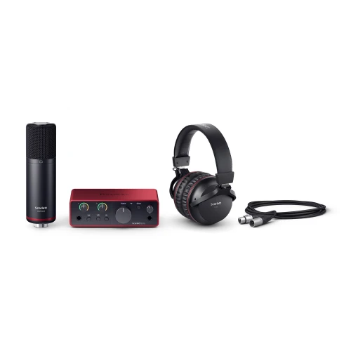 Focusrite Scarlett Solo Studio Gen 4 Kayıt Paketi 1