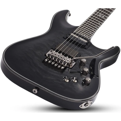 Schecter Hellraiser Hybrid C-1 FR S Elektro Gitar (Trans Black Burst) 2