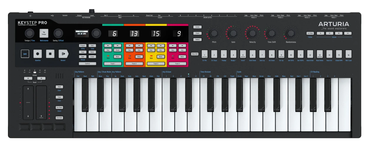 ARTURIA Keystep Pro Black 1