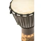 Meinl HDJ1-S Carving African Style 8" Djembe (Dark Brown) 3