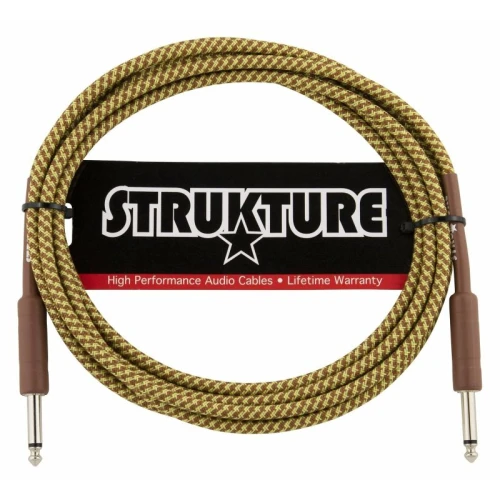 Strukture SC10TW 6mm Sarı Enstrüman Kablosu (3 Metre) 1