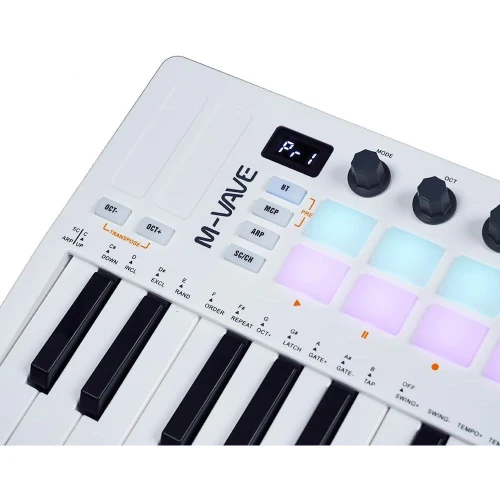 M-Vave SMK 25 MKII – Wireless BT Midi Keyboard Controller 3