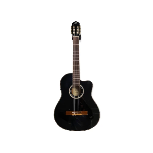 [Outlet] Ortega RCE141BK Elektro Klasik Gitar (Siyah) (22-414) 1