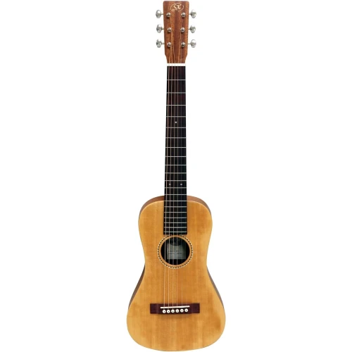 SX TG1 Traveller Akustik Gitar (Natural) 2