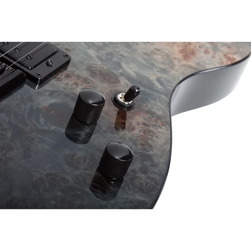 Schecter PT Standard Elektro Gitar (Black Fade Burst Burl) 4
