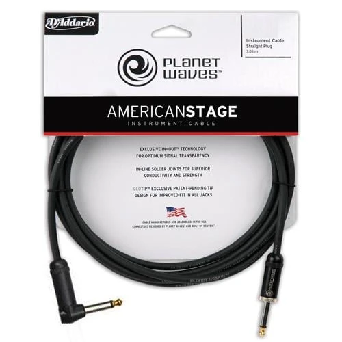 Planet Waves PW-AMSGRA-20 American Stage Guitar Cable 6 metre Enstrüman Kablosu (6 mt) 3