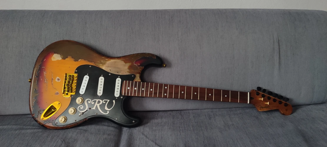 relic SRV stratocaster (partcaster) 1