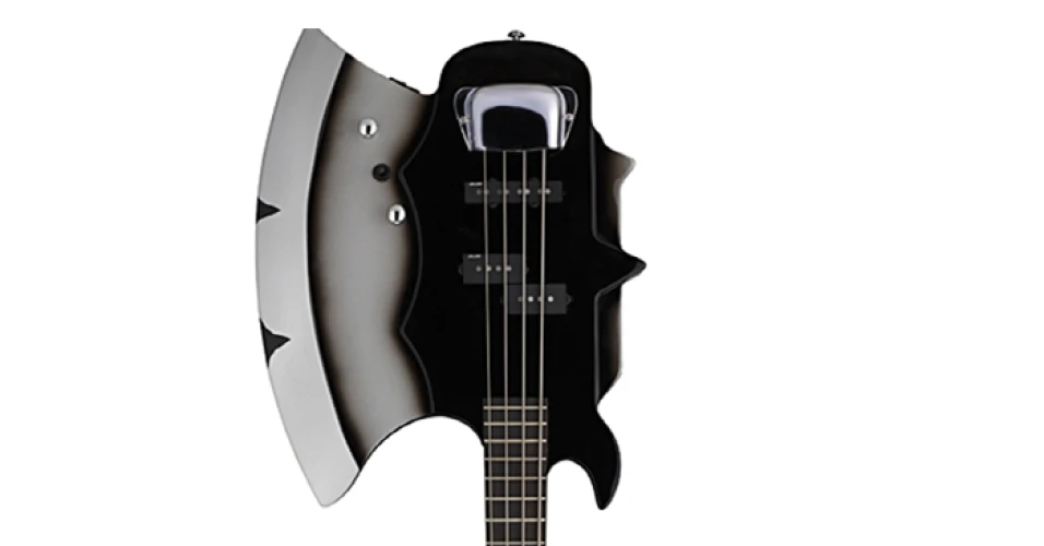 CORT GS BASS AXE2BK BAS GİTAR, SİYAH, ÇANTALI, GENE SIMMONS İMZALI, Mi 2