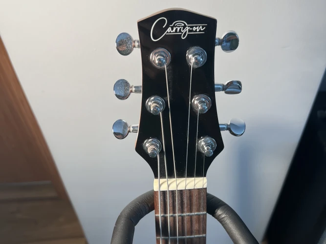 Carry-on Travel Mini Elektro Gitar Siyah 4