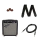 Squier Sonic Stratocaster 2 Ton Sunburst Frontman 10G Elektro Gitar Seti 5