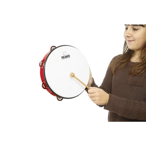 Nino NINO24R Abs Tambourine 10'' Jingle Drum 7