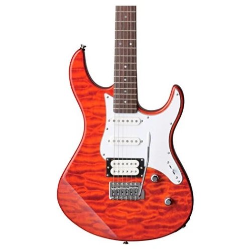 Yamaha Pacifica 212VQM Elektro Gitar (Caramel Brown) 2