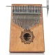 KÖHNER 17 Tuşlu Maun Başparmak Piyanosu Kalimba Seti 5