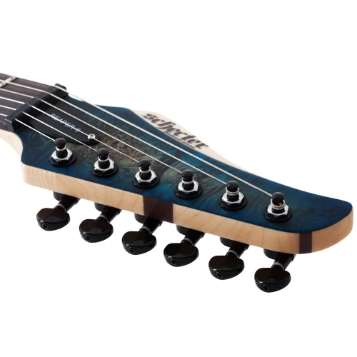 Schecter Reaper-6 Elektro Gitar ( Satin Sky Burst) 4