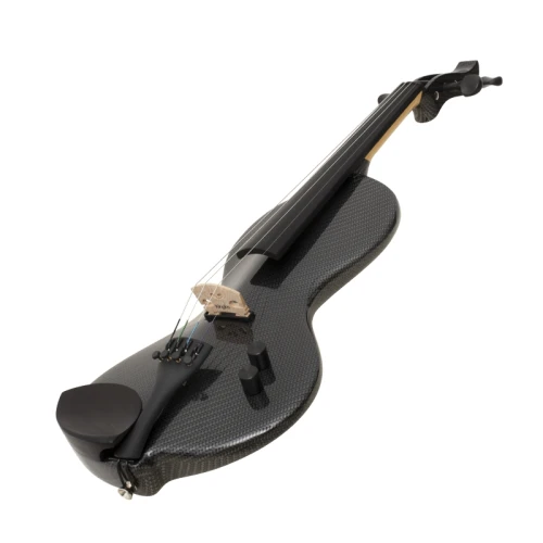 Kinglos CWDS-1311 Siyah Carbon Fiber 4/4 Elektro Keman 3