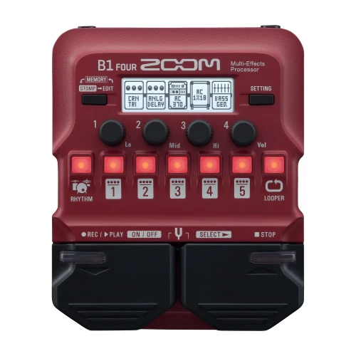 Zoom B1 FOUR Bass Multi-Efekt Prosesörü 1