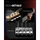 Donner DPB-510 PB-Style Bas Gitar Seti (Siyah) 5