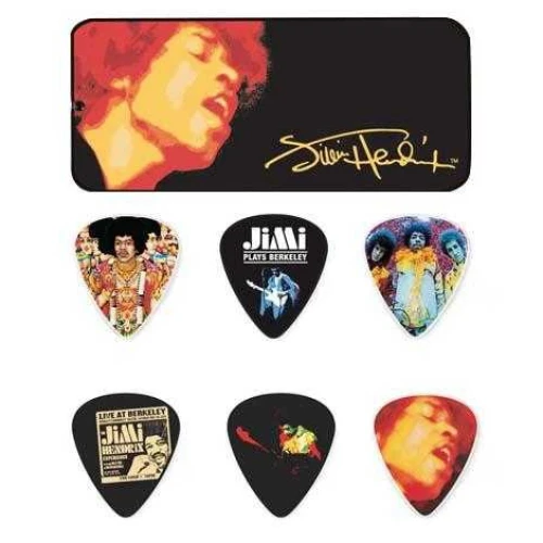 Jim Dunlop Jimi Hendrix Electric Ladyland 12li Pena Seti (Heavy) 1