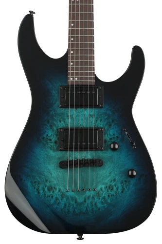 ESP LTD M-200DX NT Blue Burst Elektro Gitar 1