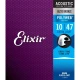 Elixir 11000 Polyweb Bronze Extra Light Akustik Gitar Teli (.010-.047) 1