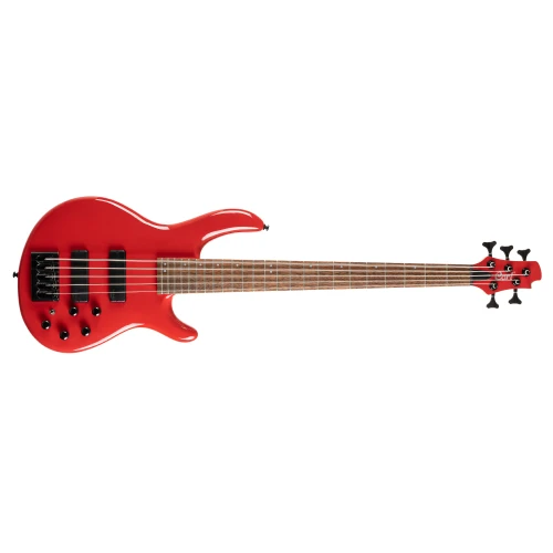 Cort C5 Deluxe Crd Bass Gitar, 5 Telli, Şeker Kırmızısı 3