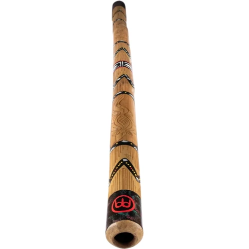 Meinl DDG1-BR Bamboo Didgeridoo (Brown Painted/Carved) 5